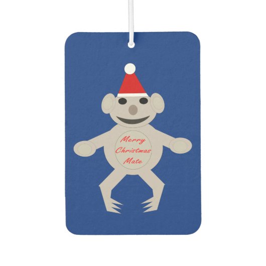 Australien Christmas Koala Bear Air Freshener Autolufterfrischer (Vorderseite)
