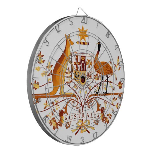 Australien COA Brown Dartscheibe (Vorderseite Links)