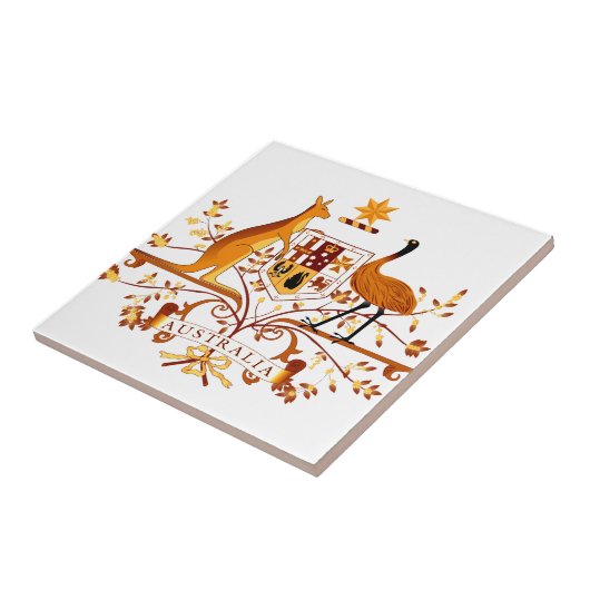 Australien COA Brown Fliese (Seite)