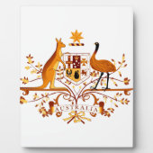 Australien COA Brown Fotoplatte (Vorderseite)