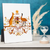 Australien COA Brown Fotoplatte (Seite)