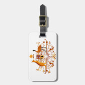 Australien COA Brown Gepäckanhänger (Vorderseite vertikal)