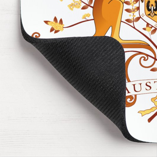 Australien COA Brown Mousepad (Ecke)