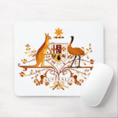 Australien COA Brown Mousepad (Mit Mouse)