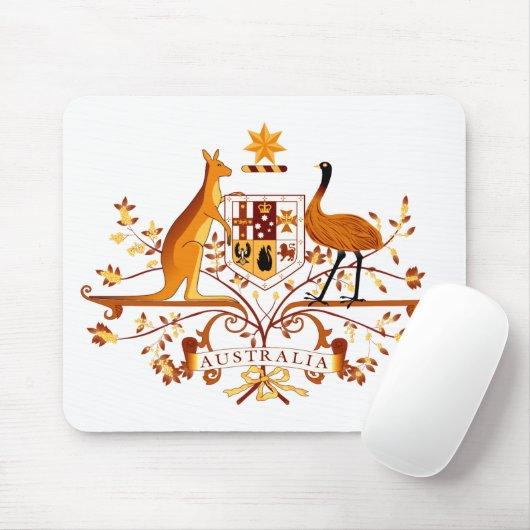 Australien COA Brown Mousepad (Mit Mouse)