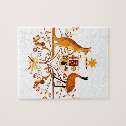 Australien COA Brown Puzzle (Horizontal)