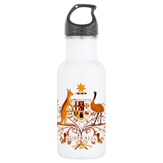 Australien COA Brown Trinkflasche (Vorderseite)