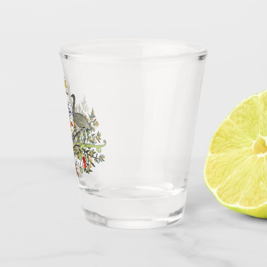 Australien COA Schnapsglas (Rechts)