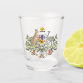 Australien COA Schnapsglas (Vorderseite)