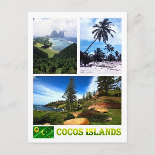Australien - Cocos (keeling) Inseln - Postkarte (Vorderseite)
