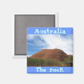 Australien - cooles Magnetdesign Magnet (Vorderseite/Rückseite)