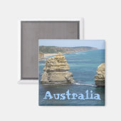 Australien - cooles Magnetdesign Magnet (Vorderseite/Rückseite)