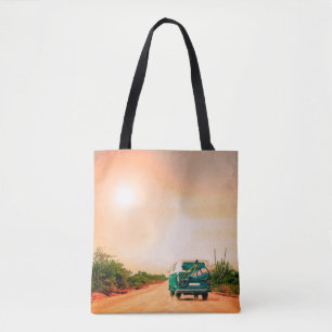 Australien, Coral Bay, 16. Mai 2018. Reiselager Tasche