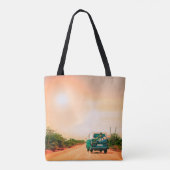 Australien, Coral Bay, 16. Mai 2018. Reiselager Tasche (Rückseite)