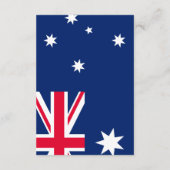 Australien Couple Begleitkarte (Rückseite)