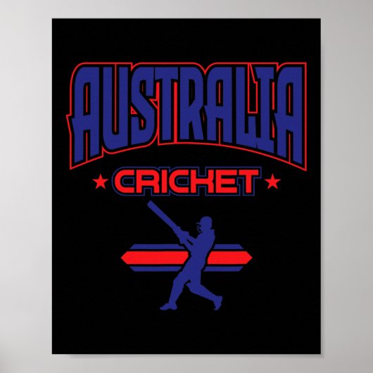 Australien Cricket 1 Poster (Vorne)