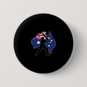 Australien Cricket Button (Vorderseite)