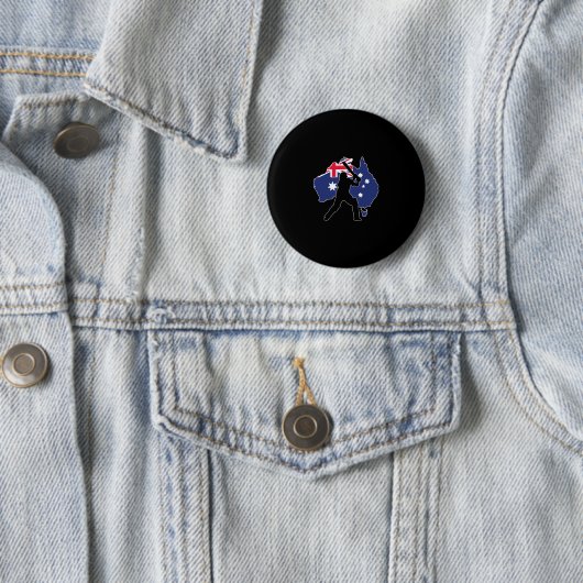 Australien Cricket  Button (Beispiel)