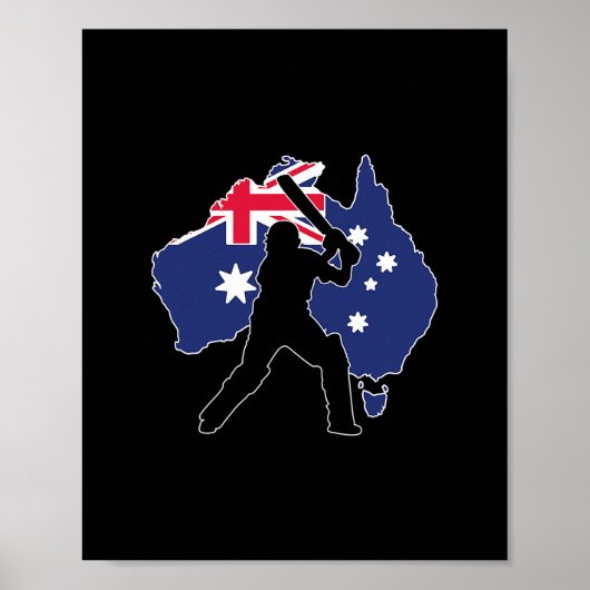 Australien Cricket  Poster (Vorne)