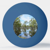 Australien Der Murray Tischtennisball (Rückseite)