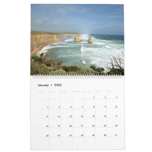 Australien - Die Great Ocean Road Kalender (Jan 2026)