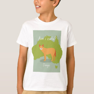Australien Dingo Wildhund Am I Niedlich T-Shirt
