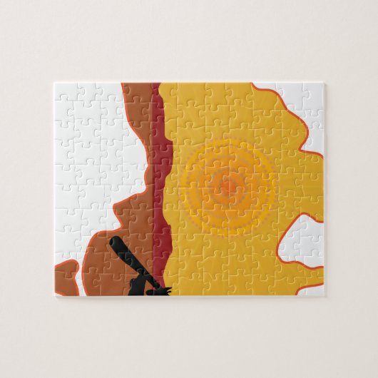 Australien eingeboren puzzle (Horizontal)