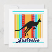 Australien Einladung (Vorderseite)