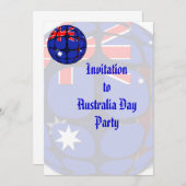 Australien Einladung (Vorne/Hinten)