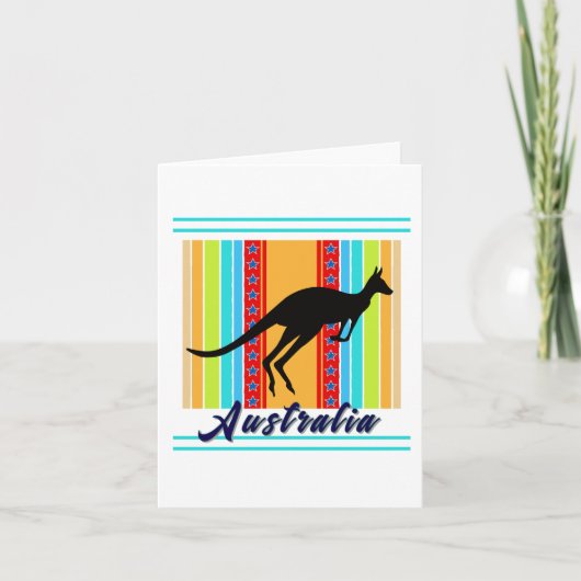 Australien Einladung (Vorderseite)