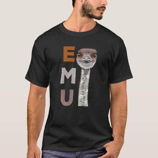 Australien Emu Angebot für einen Australischen Vog T-Shirt (Vorderseite)