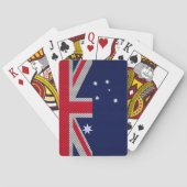 Australien-Entwurf in der Spielkarten (Rückseite)