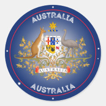 Australien-Erbe-Emblem