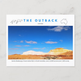 Australien erkunden feiertagspostkarte