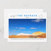 Australien erkunden feiertagspostkarte (Vorne/Hinten)