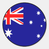 Australien Euro Sticker (Vorderseite)