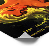 Australien Exmouth South Devon Vintage Poster (Ecke)