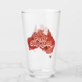 AUSTRALIEN FAIR DINKUM GLAS (Rückseite)