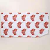 AUSTRALIEN FAIR DINKUM STRANDTUCH (Vorderseite)