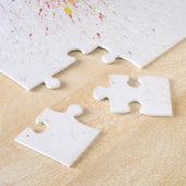 Australien-Farbe spritzt Karte Puzzle (Seite)