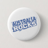 Australien-Felsen Button (Vorderseite)