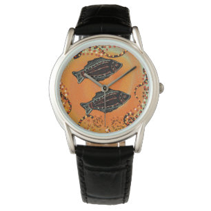 AUSTRALIEN FISCH KUNST ARMBANDUHR
