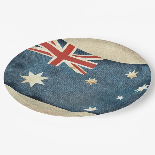 Australien Flag Paper Teller (Schrägansicht)