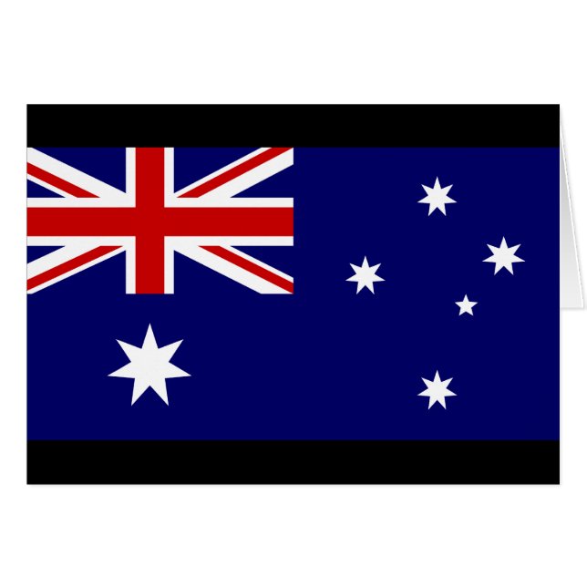 Australien-Flagge (Vorderseite (Horizontal))
