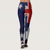 Australien-Flagge #2 Leggings (Rückseite)