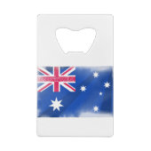 Australien-Flagge Ausblendung Geldbeutel Flaschenöffner (Rückseite)