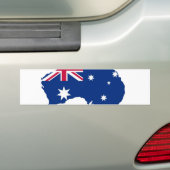 Australien Flagge Australia Style Design Autoaufkleber (Auf Auto)