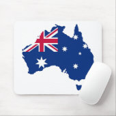 Australien Flagge Australia Style Design Mousepad (Mit Mouse)