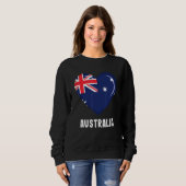 Australien Flagge Australien Sweatshirt (Vorne ganz)