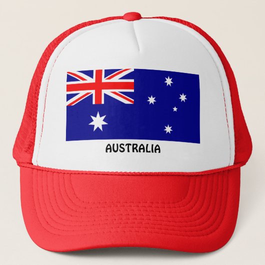 Australien: Flagge Australiens Truckerkappe (Vorderseite)